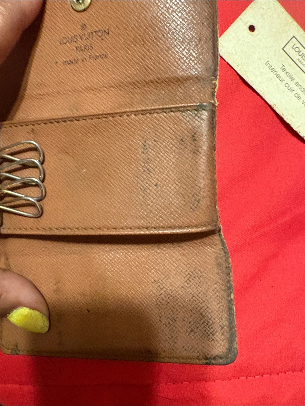 Louis Vuitton Brown Monogram Key Holder